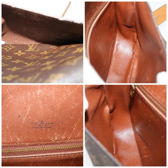 LOUIS VUITTON Monogram Saint Cloud GM Shoulder Bag M51242 LV Auth 38691 - Picture 15 of 16